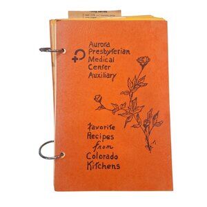 Aurora Presbyterian Colorado Recipes Cook Book 1970s Church‎ Community Family